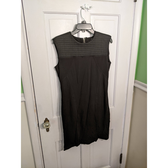 Anne Klein Sleeveless Exposed Zipper Dress Size L - Picture 2 of 6
